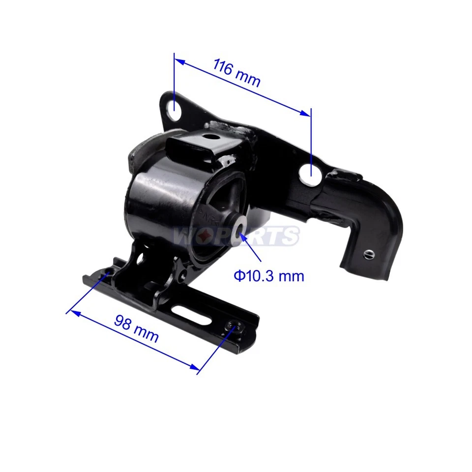 4PC Engine Motor AND Auto Trans Mount Set Fit For Toyota Rav4 2001-2005 2.0/2.4L - Image 3 of 4