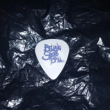 BELUSHI SPEEDBALL Band Logo Milwaukee Metal Fest 2024 Stage Used GUITAR PICK