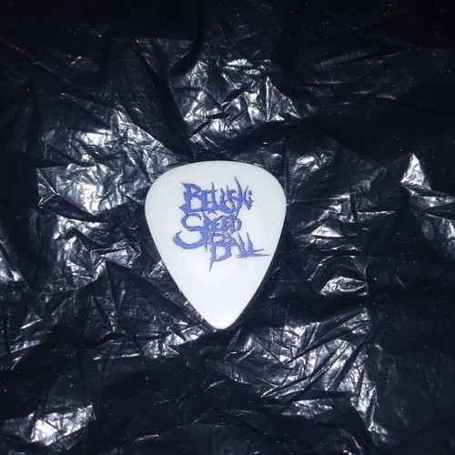 BELUSHI SPEEDBALL Band Logo Milwaukee Metal Fest 2024 Stage Used GUITAR PICK