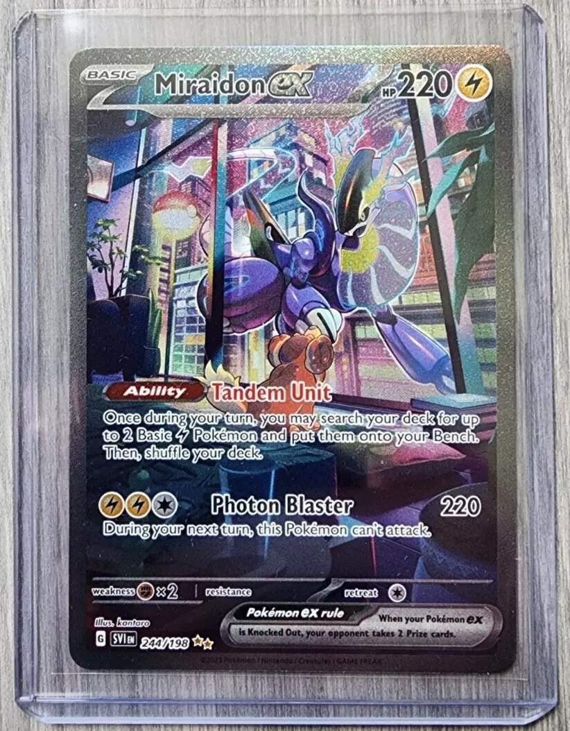 Miraidon ex sv1 244  Pokemon TCG POK Cards