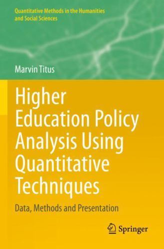 Quantitative Methods in the Humanities and Social Sciences Ser.: Higher ...