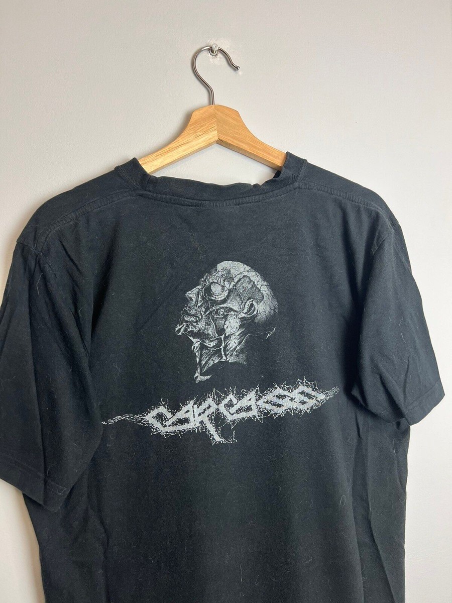 Rare Vintage 90s Carcass Necroticism Death Metal Band Tshirt | eBay