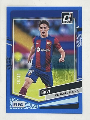#ad 2023 24 Panini Donruss Blue #112 Gavi 49 $9.99