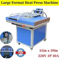 Large Format Transfer Heat Press Machine 31 x 39" Manual Operation CA Pickup