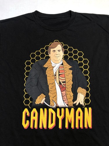 John Candy x CANDYMAN T-Shirt XL X-LARGE Horrorfilm Monster Komiker Mash up