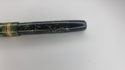 Luxor grandvisible 60 1/2 OB green vintage fountain pen