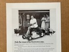 1971 Jacobsen Mark II Lawn Mower "Ask the man who borrows" Print Ad 6 5/8"x10" — photo 2