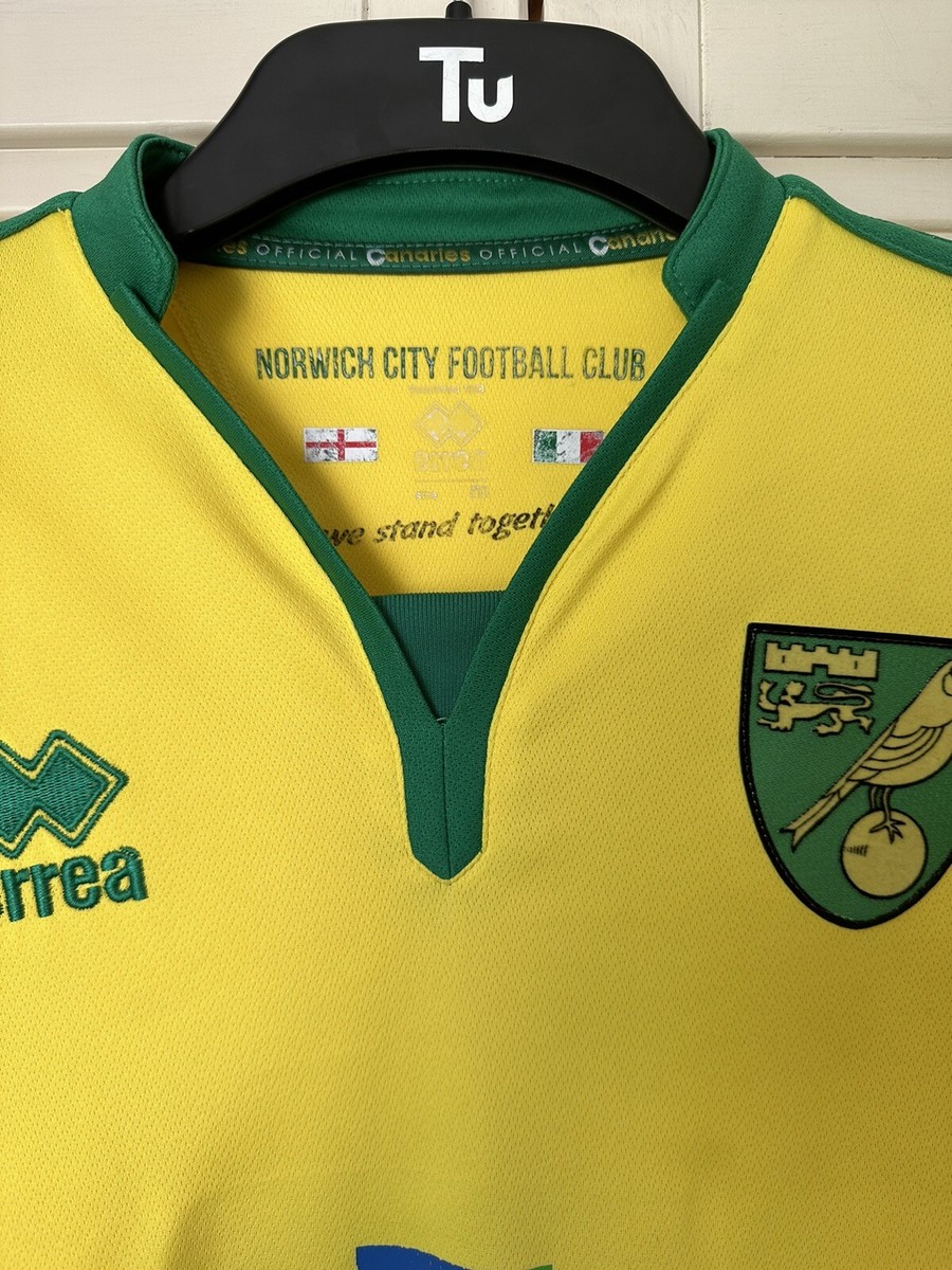 Camiseta Erreà del Norwich City 2017/18