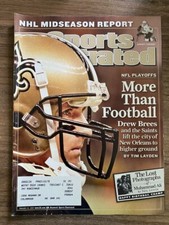 Sports Illustrated Jan 22, 2007:Sidney Crosby/Drew Brees:More than football