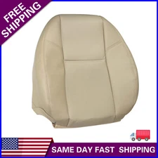 For 2007 2008-2014 GMC Yukon Sierra Driver Top Lean Back Leather Seat Cover Tan