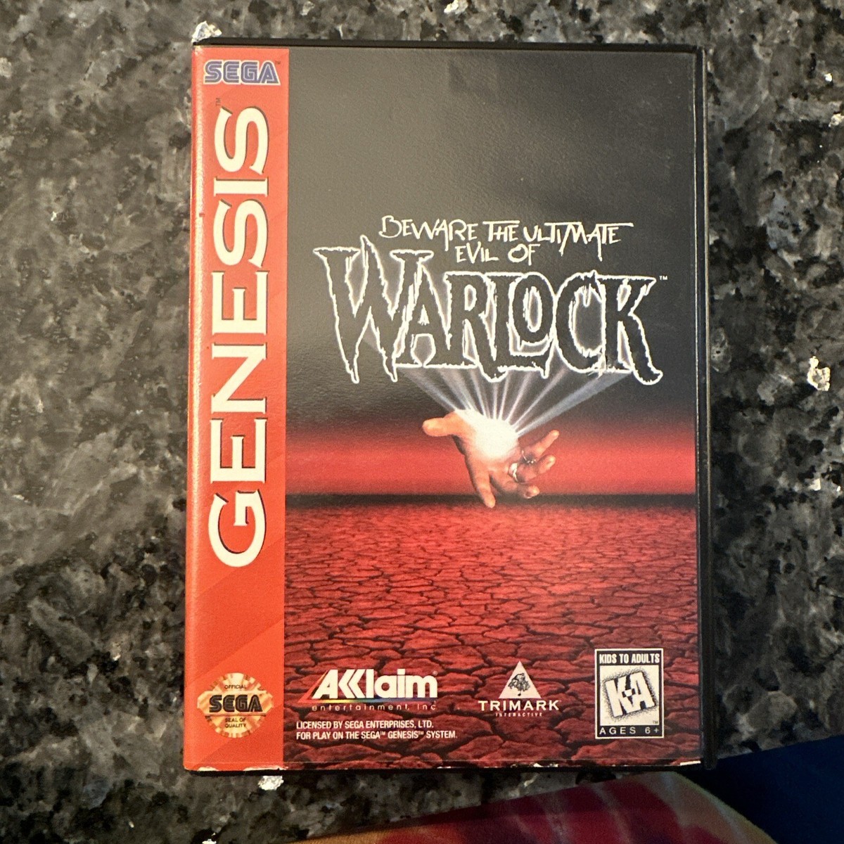 Warlock Sega Genesis No Manual1