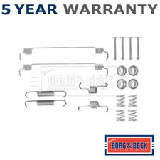 Borg & Beck Rear Brake Shoes Fitting Kit Fits Nissan Micra 2010- 1.2