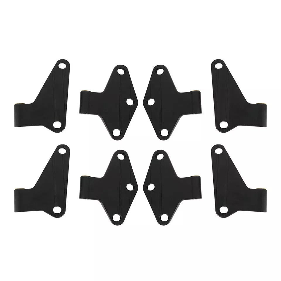 16X Inner &Outer Factory Body Door Hinges Powder Coat For Jeep Wrangler JK 2007+ - Image 3 of 4
