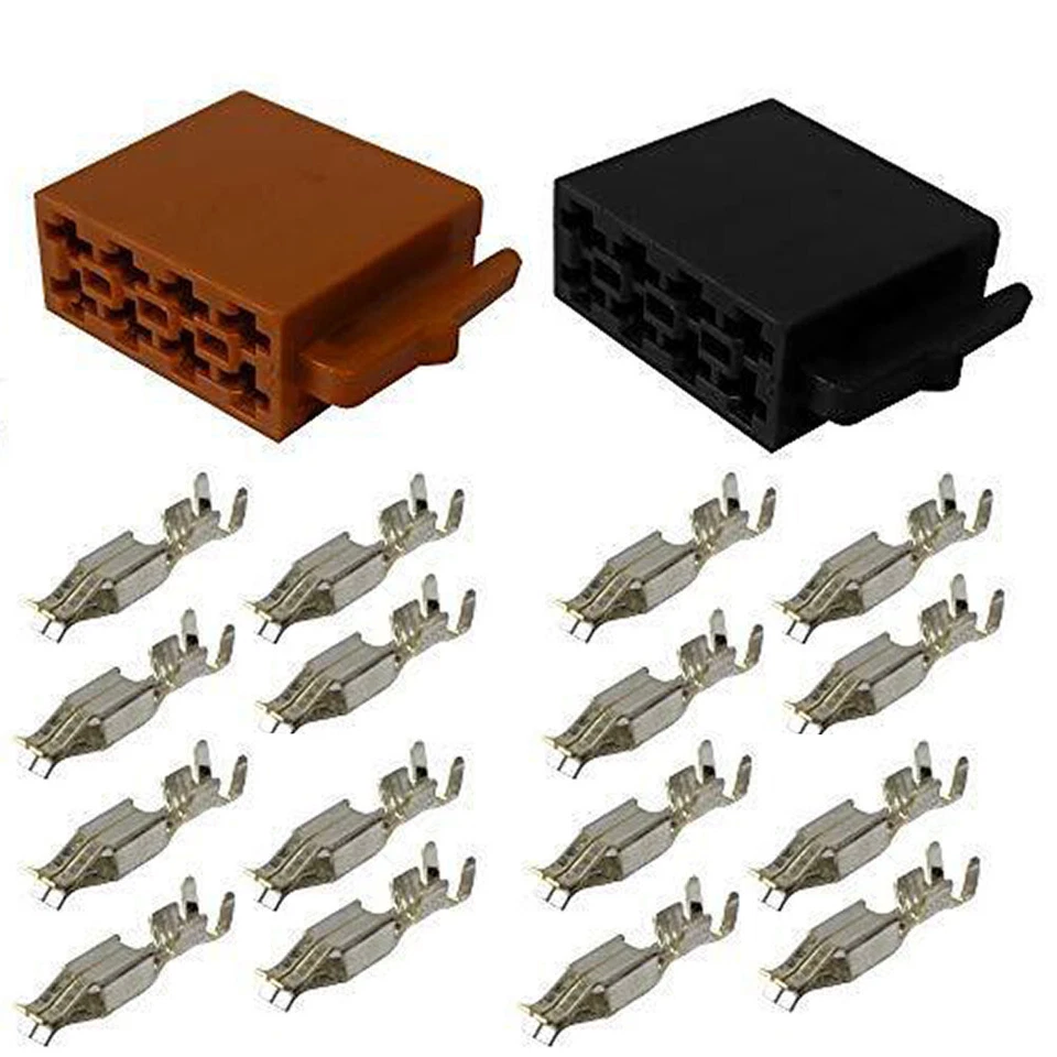 Connecteurs fiches ISO standard male alimentation + hauts parleurs - Photo 1/1