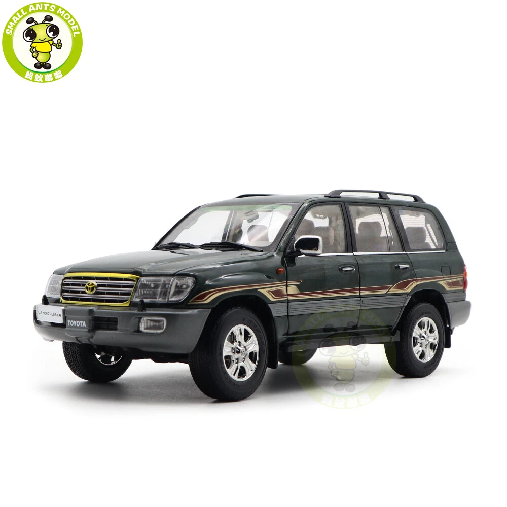 1/18 Toyota Land Cruiser 100 LC100 Green Diecast Model Car Gifts