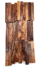 Walnut Wood Pen Turning Blanks (Per Piece) - Claro, Burl, Curly, Colorful