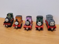 Thomas and Friends FIVE TRAIN LOT Learning Curve Die-Cast Magnetic