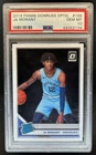 2019-20 Panini Donruss Optic Ja Morant Rookie RC #168 Grizzlies PSA 10 GEM MINT