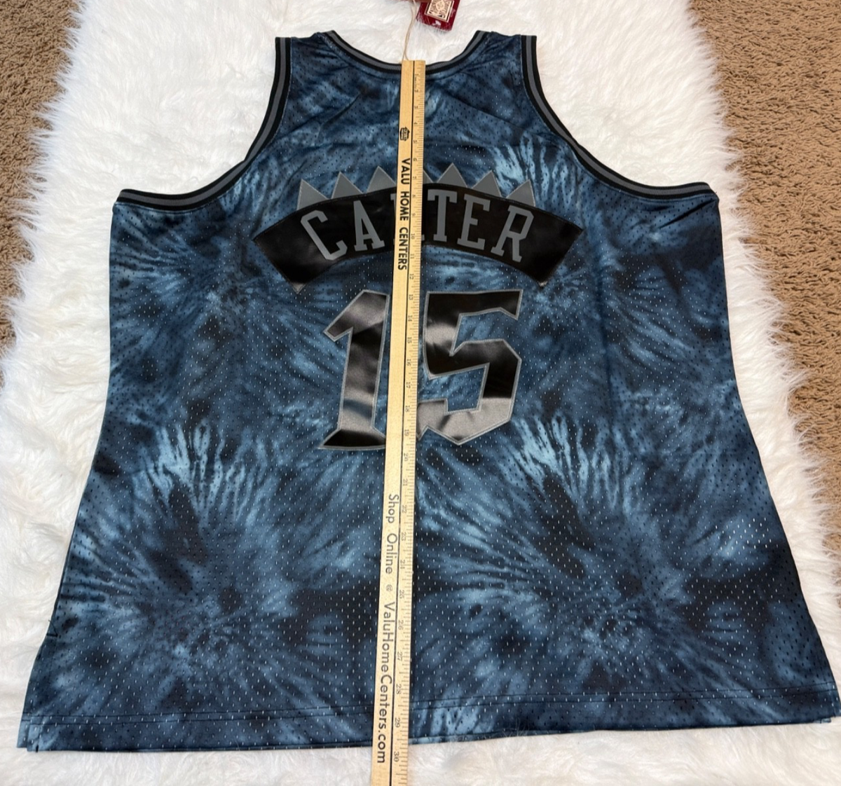 Toronto Raptors Vince Carter Mitchell Ness 1998 Tie Dye Men's Size