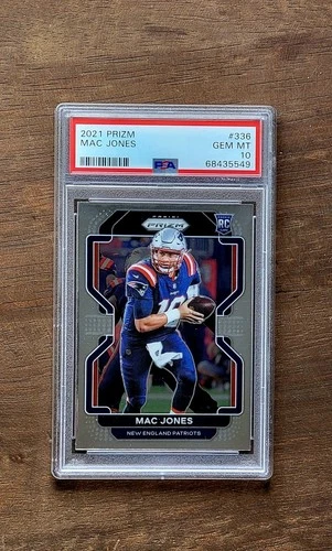 2021 MAC JONES Panini Prizm PSA 10 Rookie RC #336