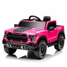 12v Kids Ride-on Car With Remote Control 4-wheel Shock Absorption