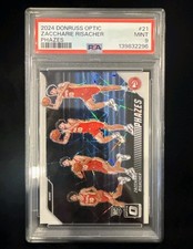 2024-25 Panini Donruss Optic - Phazes Zaccharie Risacher (RC) PSA 9 Case Hit🏀🔥