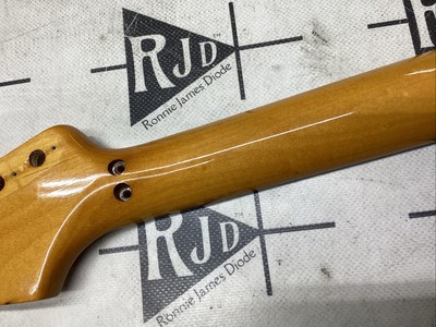 80's Fernandes Japan Stone Logo Strat Style Electric Guitar Neck