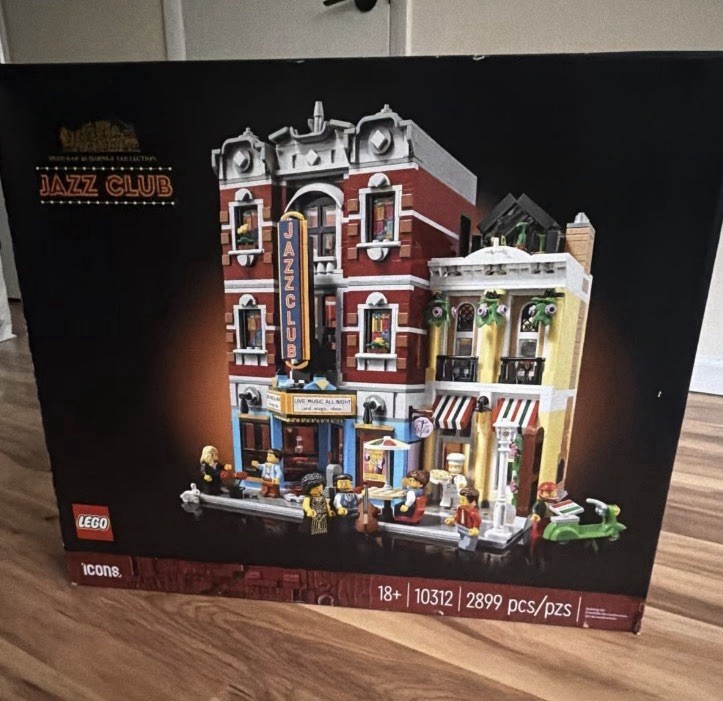 LEGO Icons Modular Buildings Jazz Club 10312 Complete Set 2899 pcs Age 18+