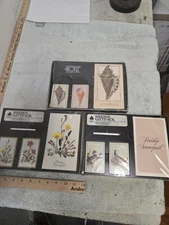 lot of 3, bridge giftpack, playing cards, pencil, scorecard, hoyle c