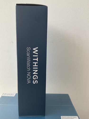 Withings Scanwatch Nova 42mm Chrome Watch dial blue - Picture 3 of 3