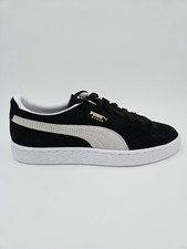 PUMA SUEDE CLASSIC XXI JR Black/White Big kid's Shoes 380560 01 E6