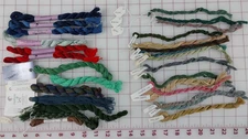 Lot Needle Necessities Overdyed Embroidery Needlepoint FLOSS + Ty-Di + Wool ++
