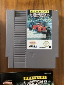 Ferrari Grand Prix Challenge - Nintendo NES - OVP - Anleitung