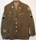 -WWII- 1943 -WAAC/WAC- Vintage US Army Women's 3rd Air Force ID Military Uniform
