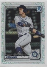 2020 Bowman Chrome Prospects Mega Box Mojo Refractor Julio Rodriguez 16kt