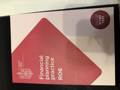 CII R06 Financial Planning Practice Study Textbook 2022-2023 | eBay UK