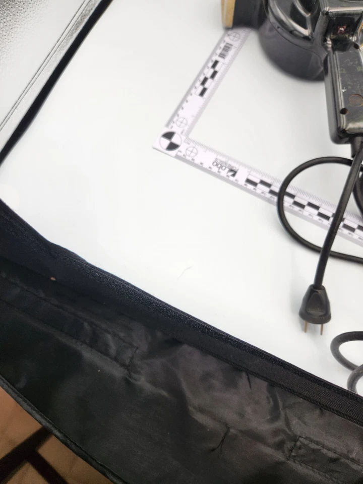 1950 Wahl Silent Hair Dryer Hot/Cold Switch Black & Green Marbled Bakelite WORKS - Image 4 of 4