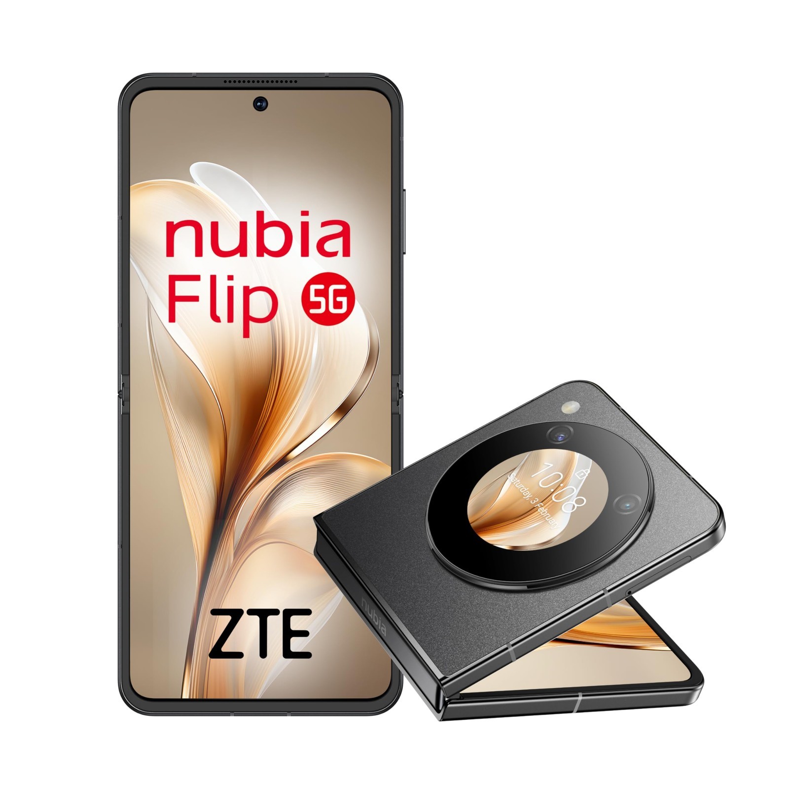 ZTE NUBIA FLIP 5G RECONDITIONNÉ 256 Go EXCELLENT NOIR