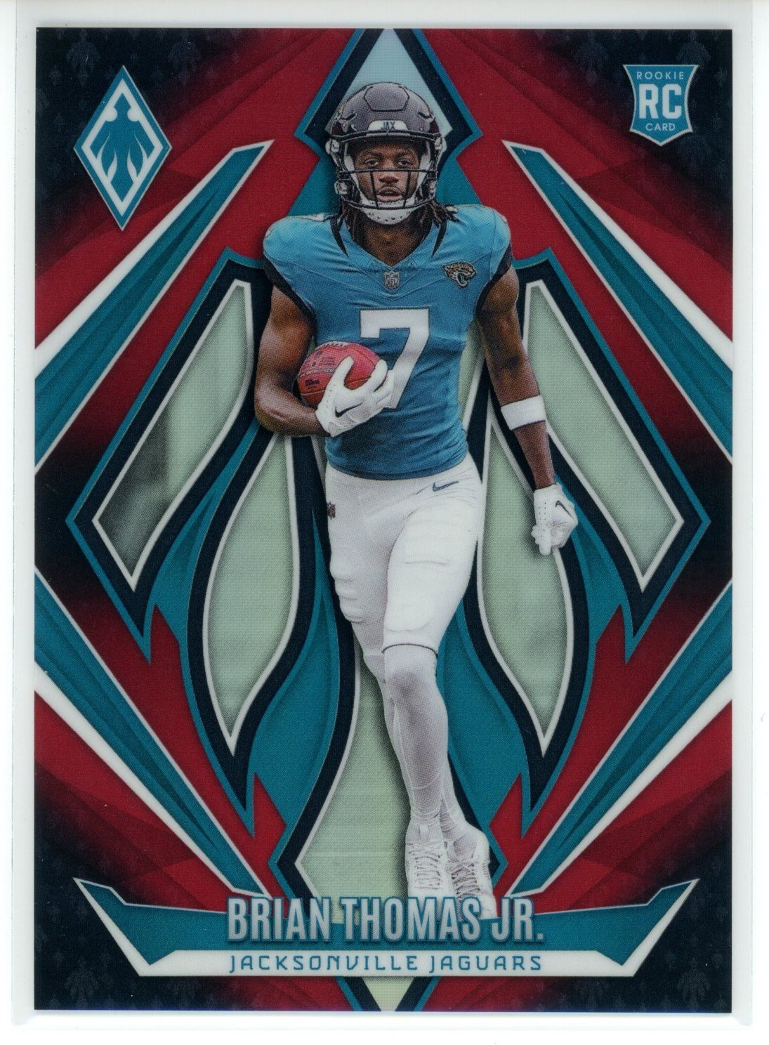 2024 Panini Phoenix - Red Fade /299 Brian Thomas Jr. (RC) #164 Jaguars