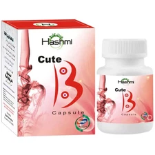 Hashmi Cute B 20 Capsule Breast Reduction Pills 100% Herbal (20 Caps)