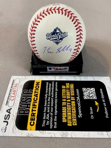 LOS ANGELES DODGERS BLAKE SNELL AUTOGRAPH 2025 WORLD SERIES BASEBALL JSA CL60786