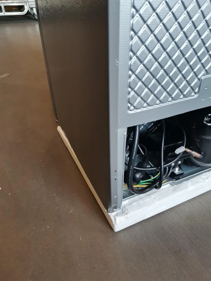 B-Ware: PKM Kühlschrank KHKS93ESI - silber, 94L, Freistehend, mit Kaltlagerfach - Bild 4 von 4