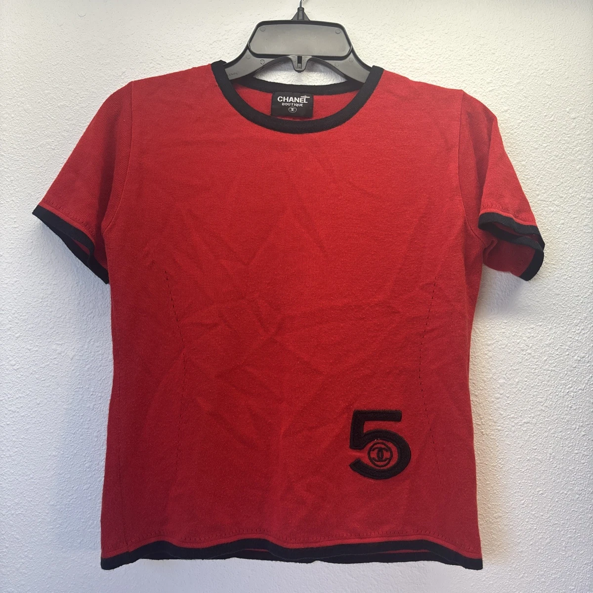 CHANEL Short Sleeve Tops for Women for sale | eBay