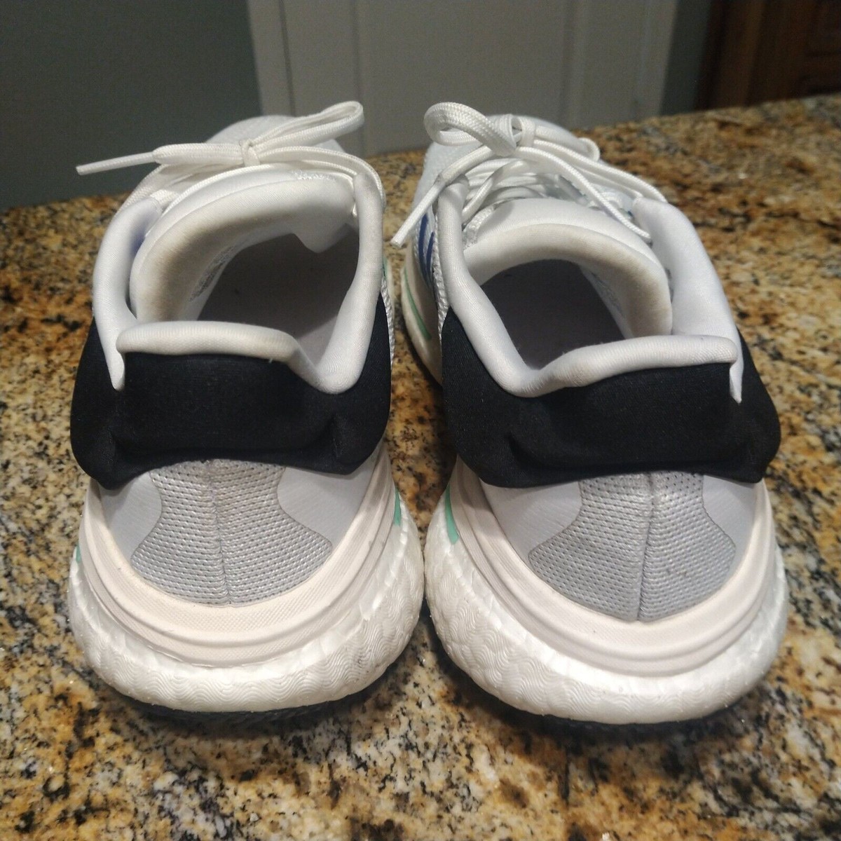 Size 11 - Adidas SolarGlide 6 White Lucid Blue for sale  display picture 3