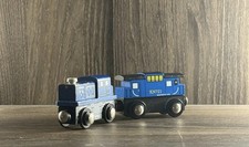 Imaginarium Express Toys R Us Blue Diesel Engine Wooden Caboose Thomas Brio