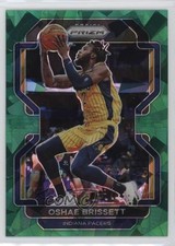 2021-22 Panini Prizm Green Ice Prizm Oshae Brissett #138 12ps