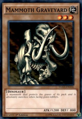 King of Games: Yugi's Legendary Decks #YGLD-ENA16 Mammoth Graveyard