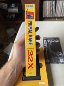 Primal Rage Sega Genesis 32X CIB 1995