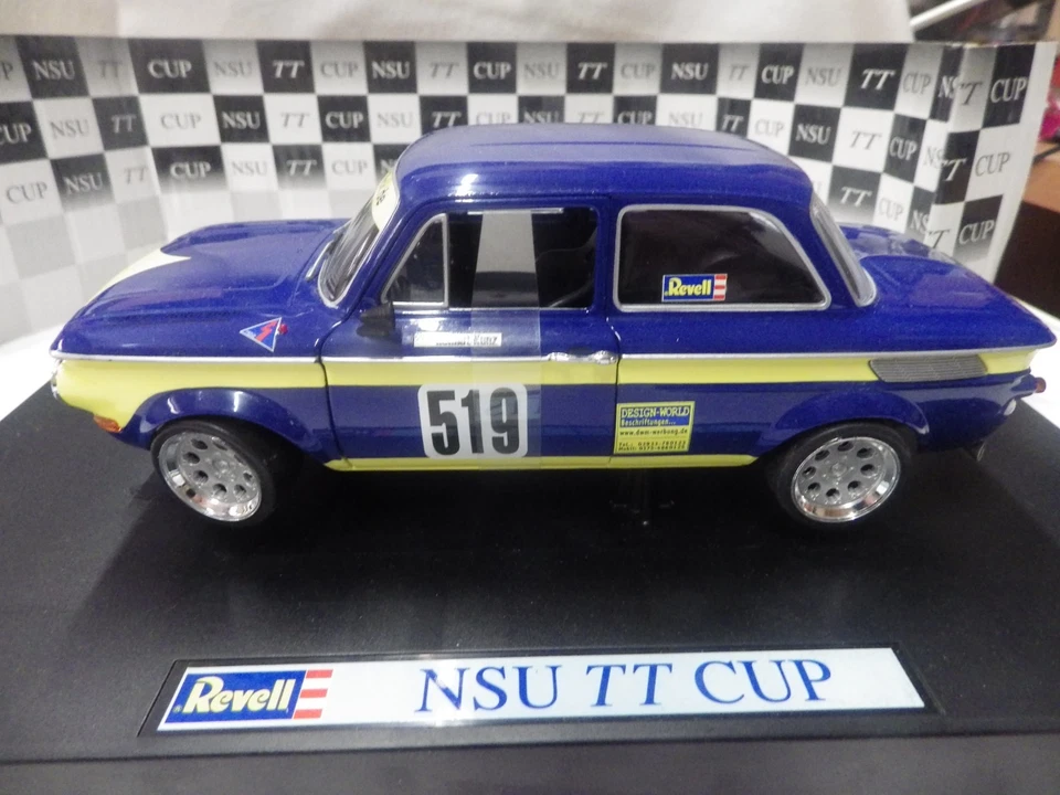 REVELL 1/18 NSU TT CUP N. 519 RIDE EDITION T.L. 2500 PZ. - Immagine 2 di 4