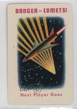 1969 Ed-U-Cards Space Race Card Game Deck 1 Brown Back Danger Comets 0a2